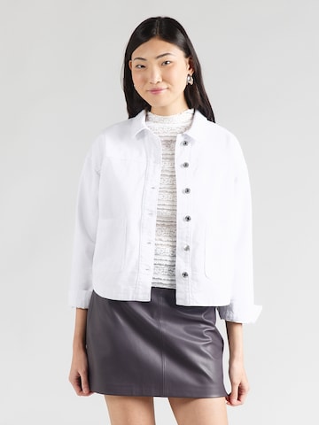 balts VERO MODA Starpsezonu jaka 'VMJAMIE': no priekšpuses