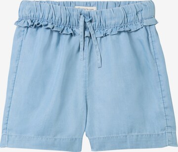 TOM TAILOR Regular Shorts in Blau: predná strana