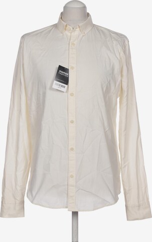 ARMEDANGELS Button Up Shirt in S in White: front
