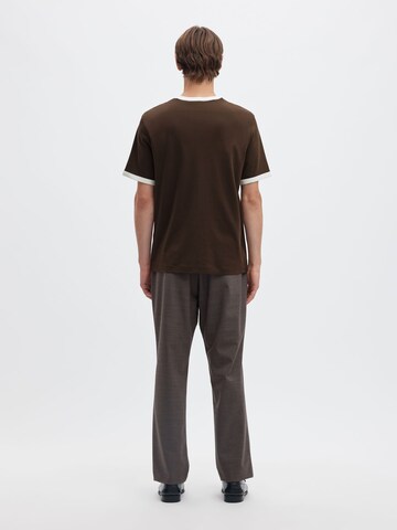 SELECTED Shirt in Brown