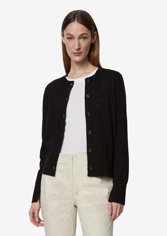 Marc O'Polo Knit Cardigan in Black: front