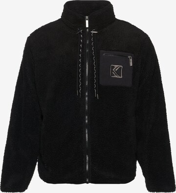 Karl Kani Between-season jacket in Black: front