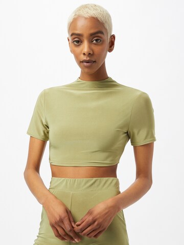 CLUB L LONDON Shirt in Green: front