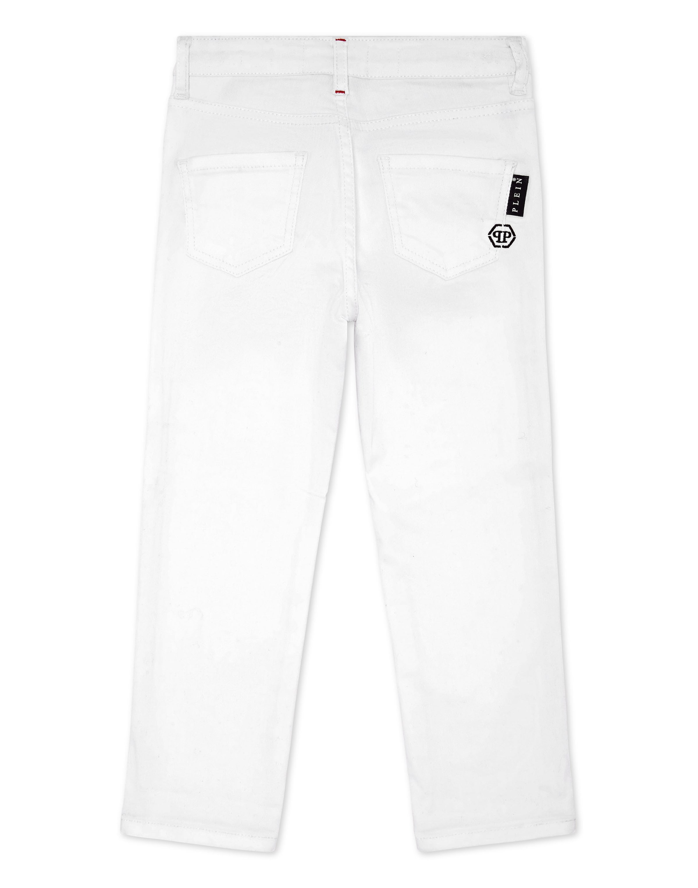 Philipp Plein Regular Jeans in White