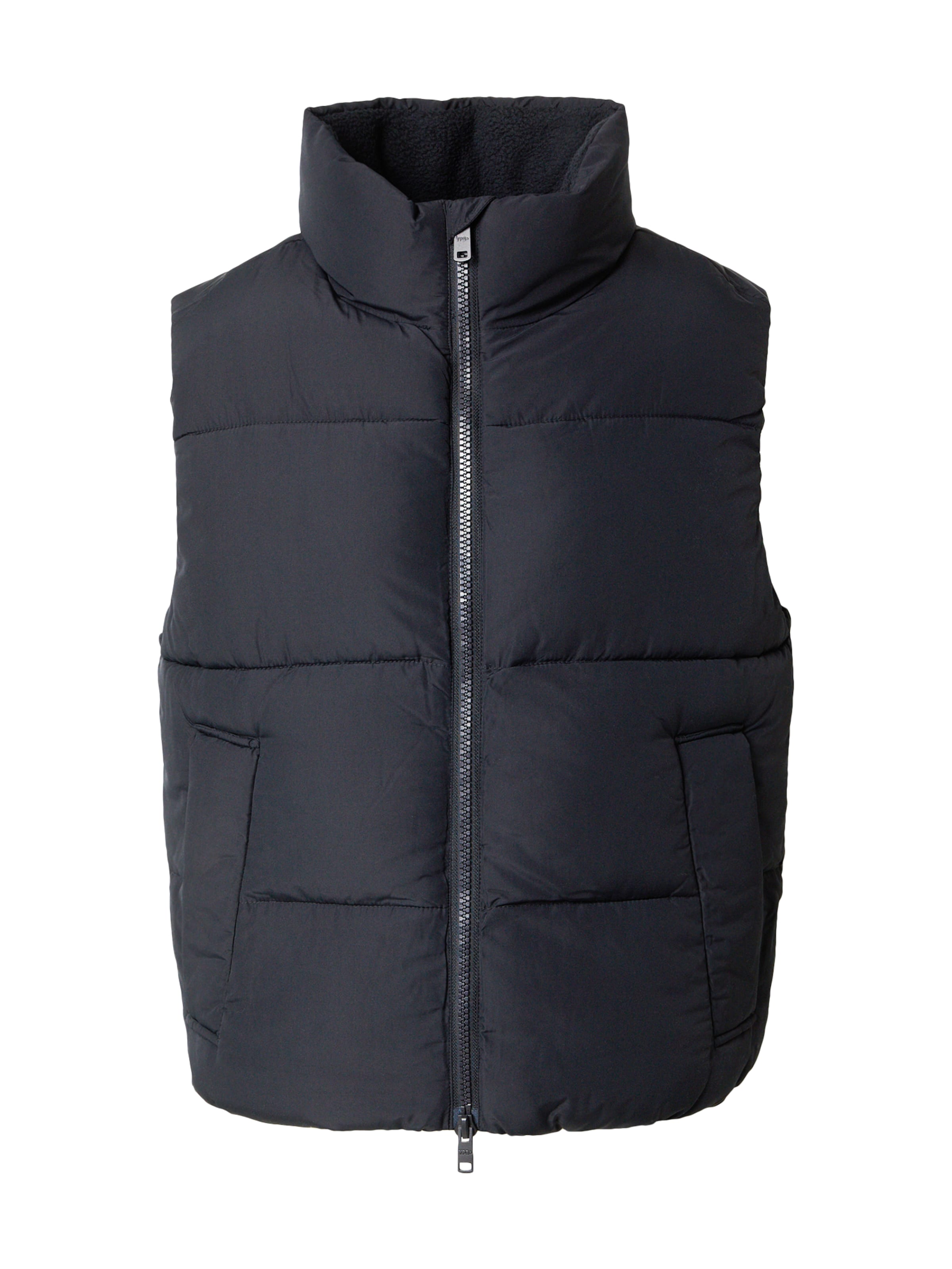 Gilet Abercrombie & Fitch en noir : devant
