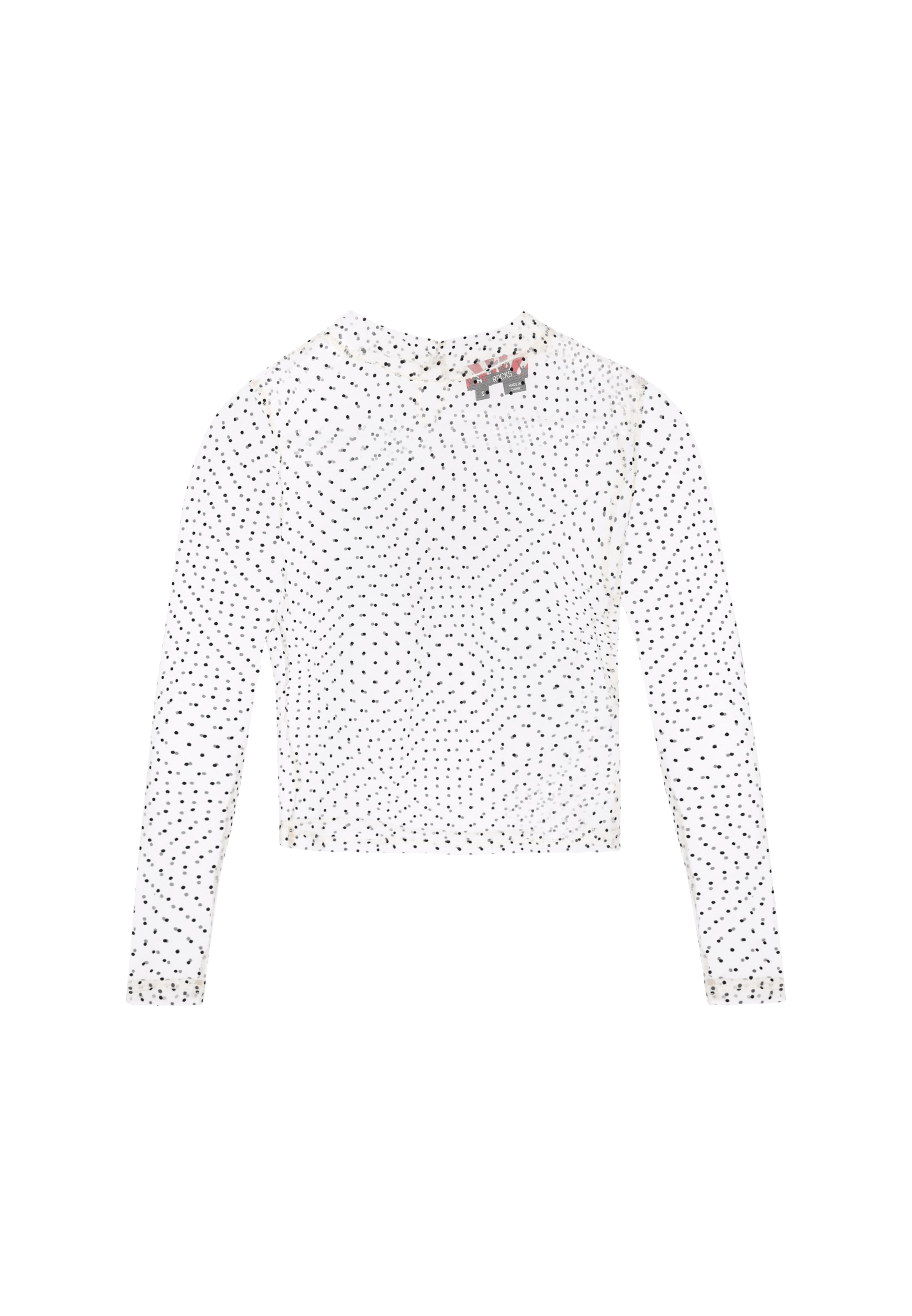 Chemisier 'Rocks' myMo ROCKS en blanc : devant