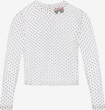 Chemisier 'Rocks' myMo ROCKS en blanc : devant