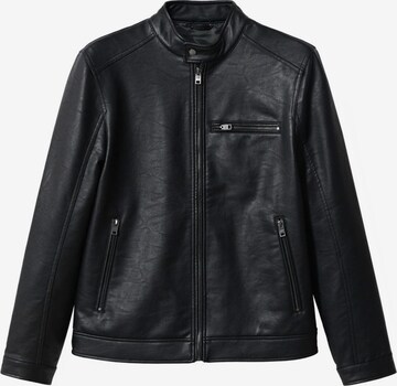 MANGO MANPrijelazna jakna 'BRAKE' - crna boja: prednji dio