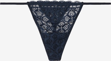 INTIMISSIMI Thong in Blue: front