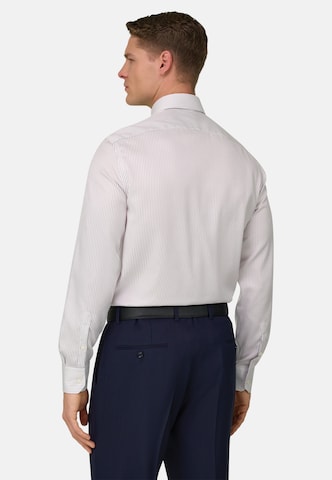 Coupe regular Chemise Boggi Milano en marron