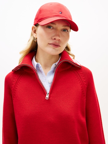 TOMMY HILFIGER Шапка с козирка в червено