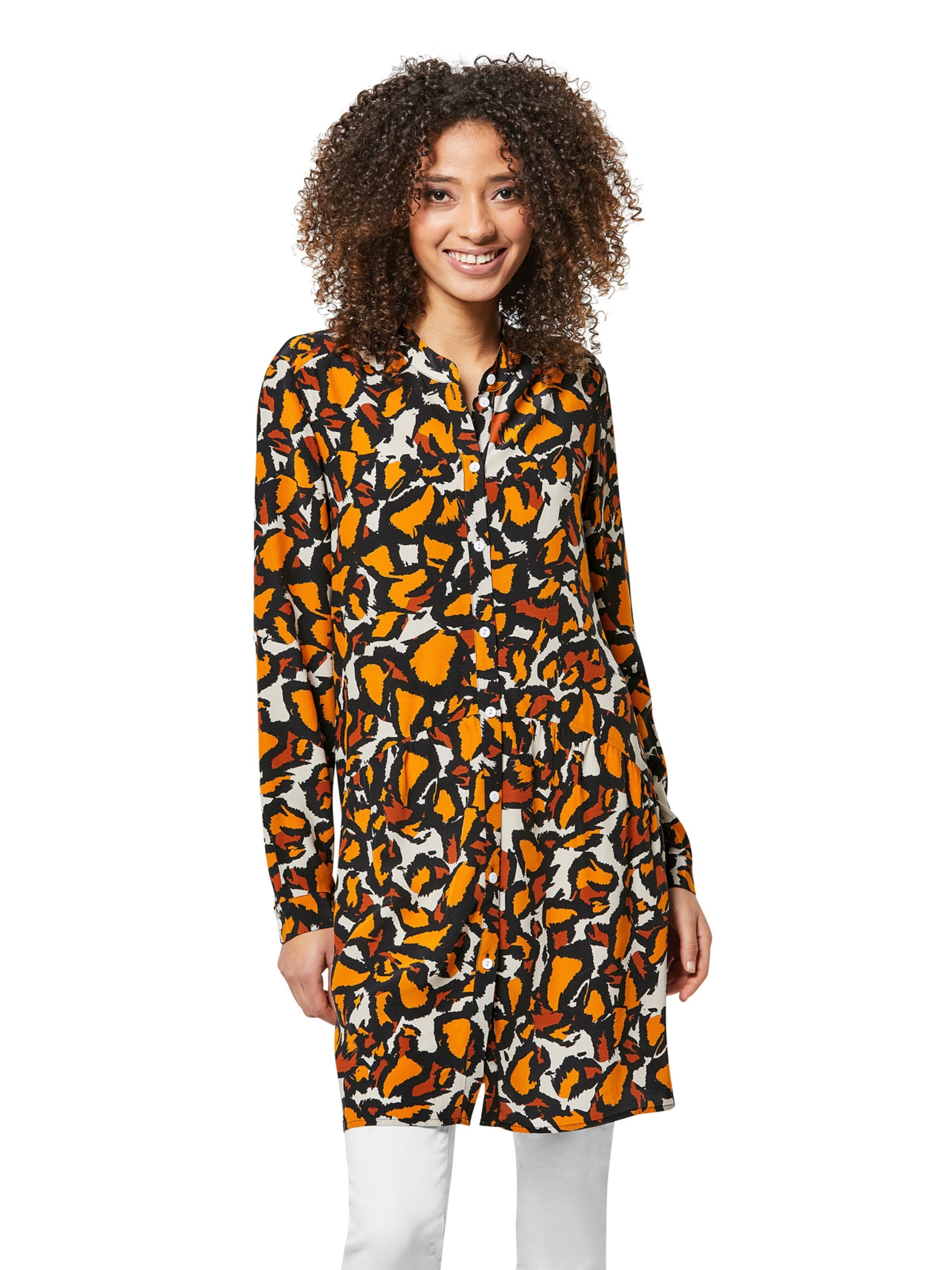 Chemisier MADELEINE en mélange de couleurs : devant