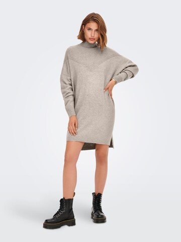 ONLY Knitted dress in Grey