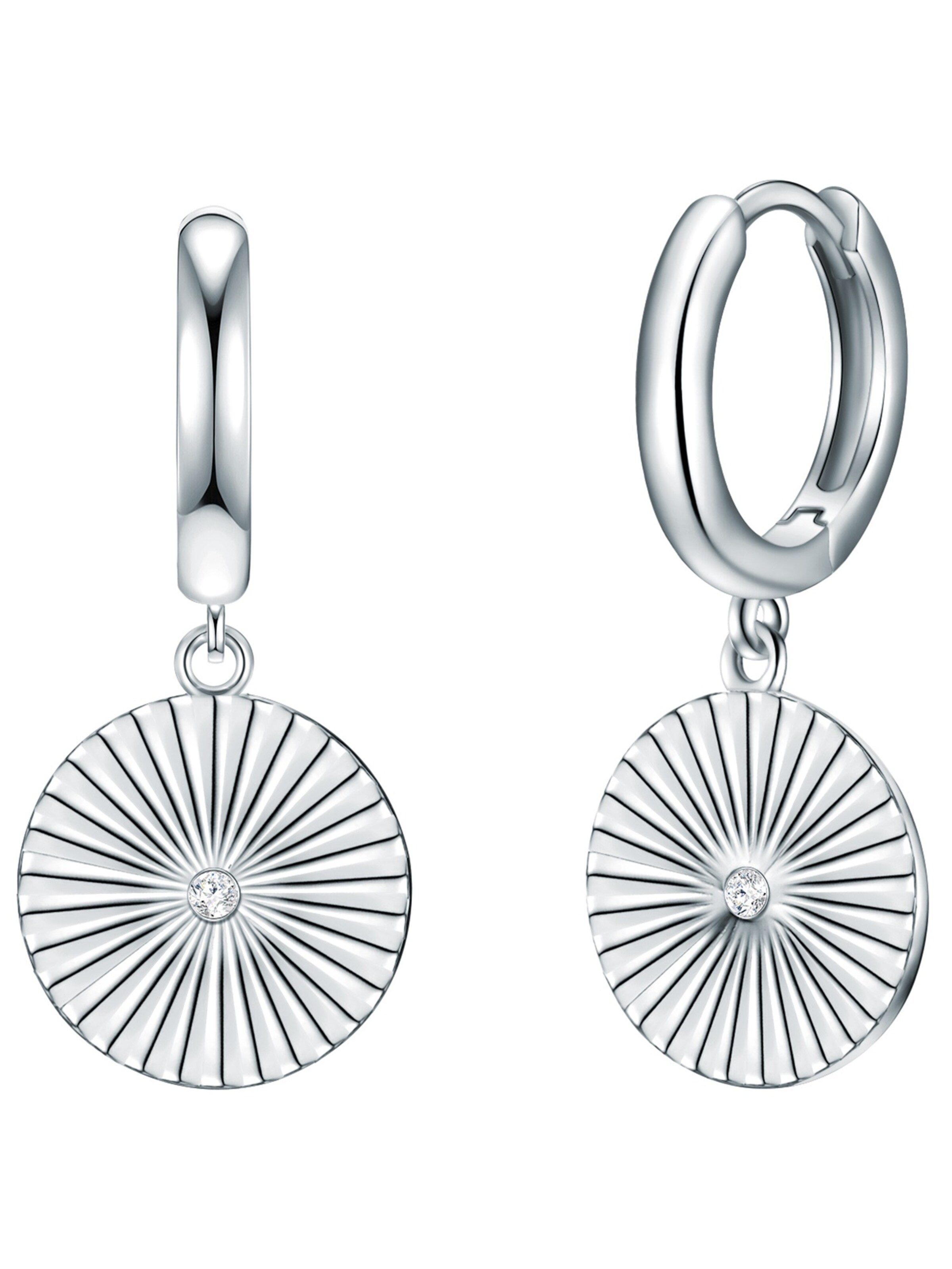 Orecchini di Lulu & Jane in argento: frontale