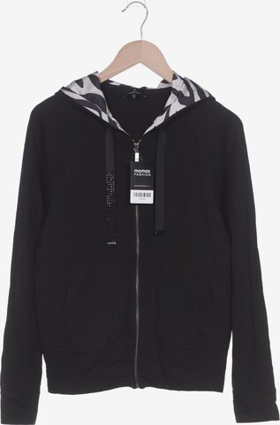 monari Sweatshirt & Zip-Up Hoodie in XL in Black: front