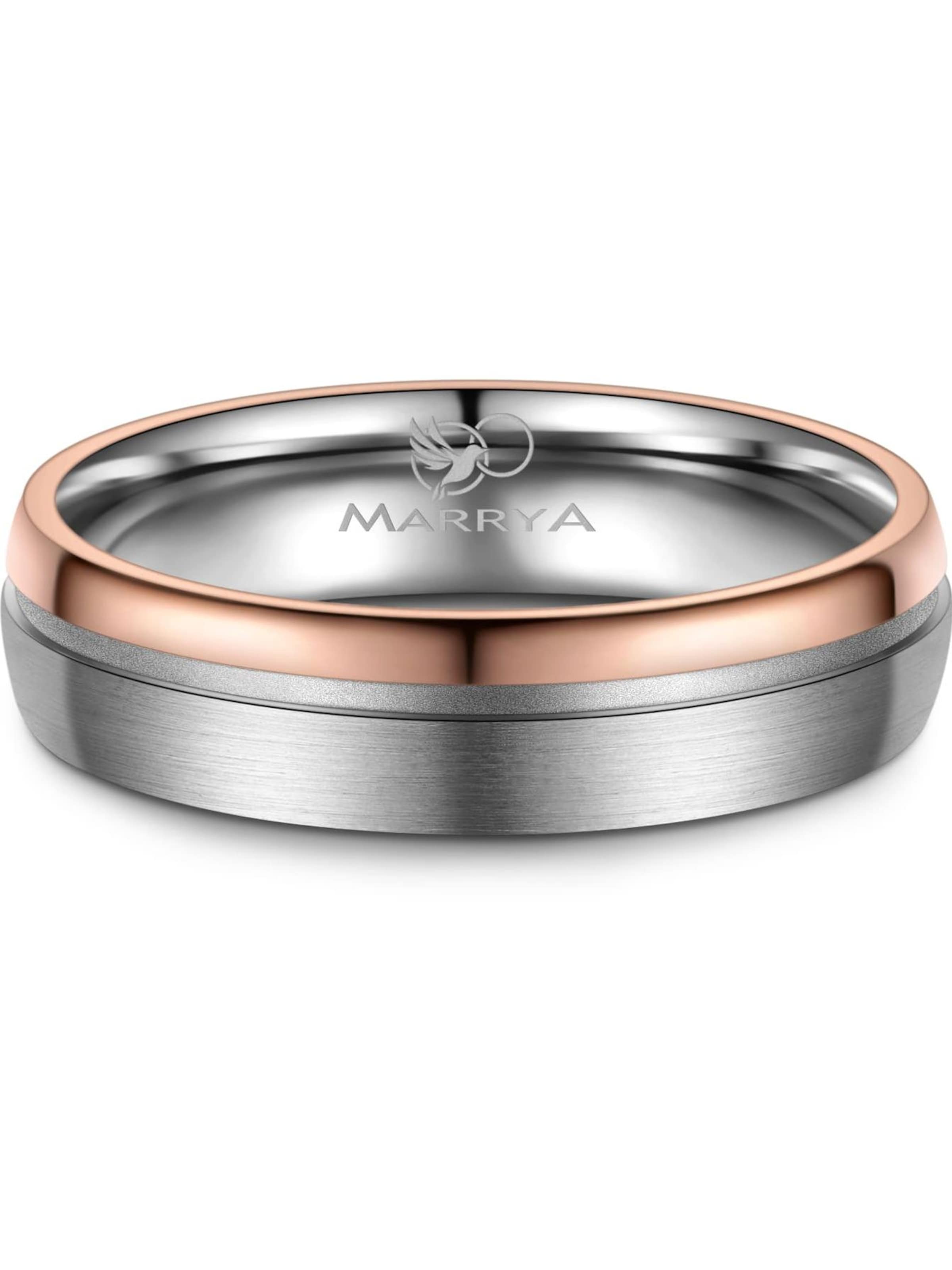 MARRYA Ring 'MARRYA TI-16 Ehering aus Titan' in Goud