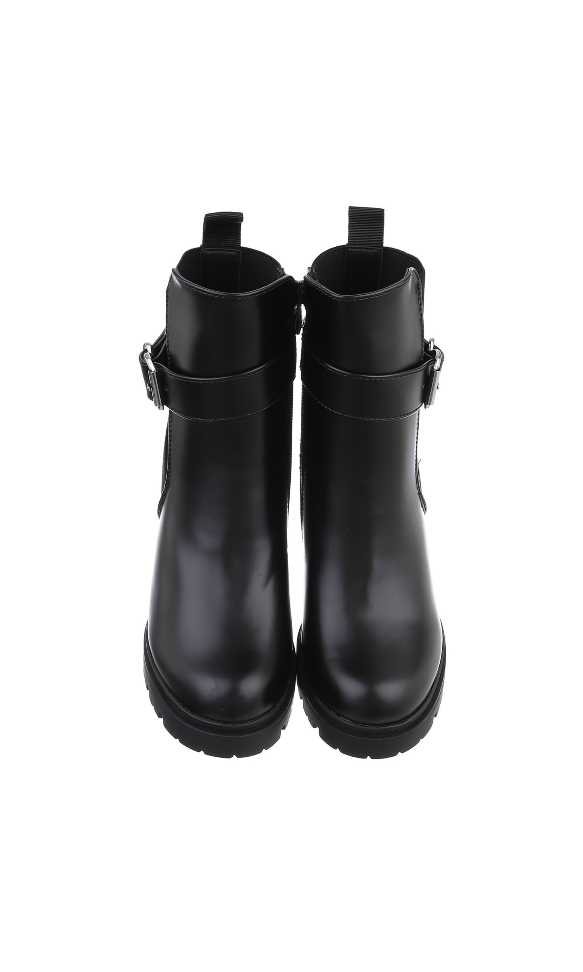 Ital-Design Stiefelette in Schwarz