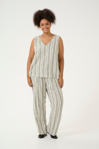 Top 'Mille' di KAFFE CURVE in grigio