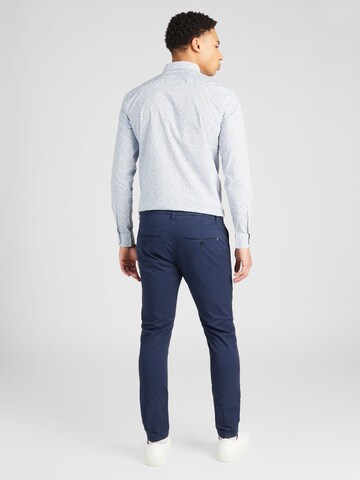 Coupe slim Pantalon chino Dondup en bleu