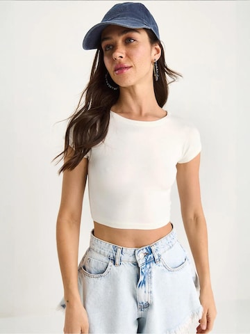 Bianco Lucci T-Shirt in Weiß: Vorderseite