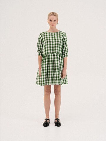 Abito 'Sofia' di AmourLinen in verde: frontale