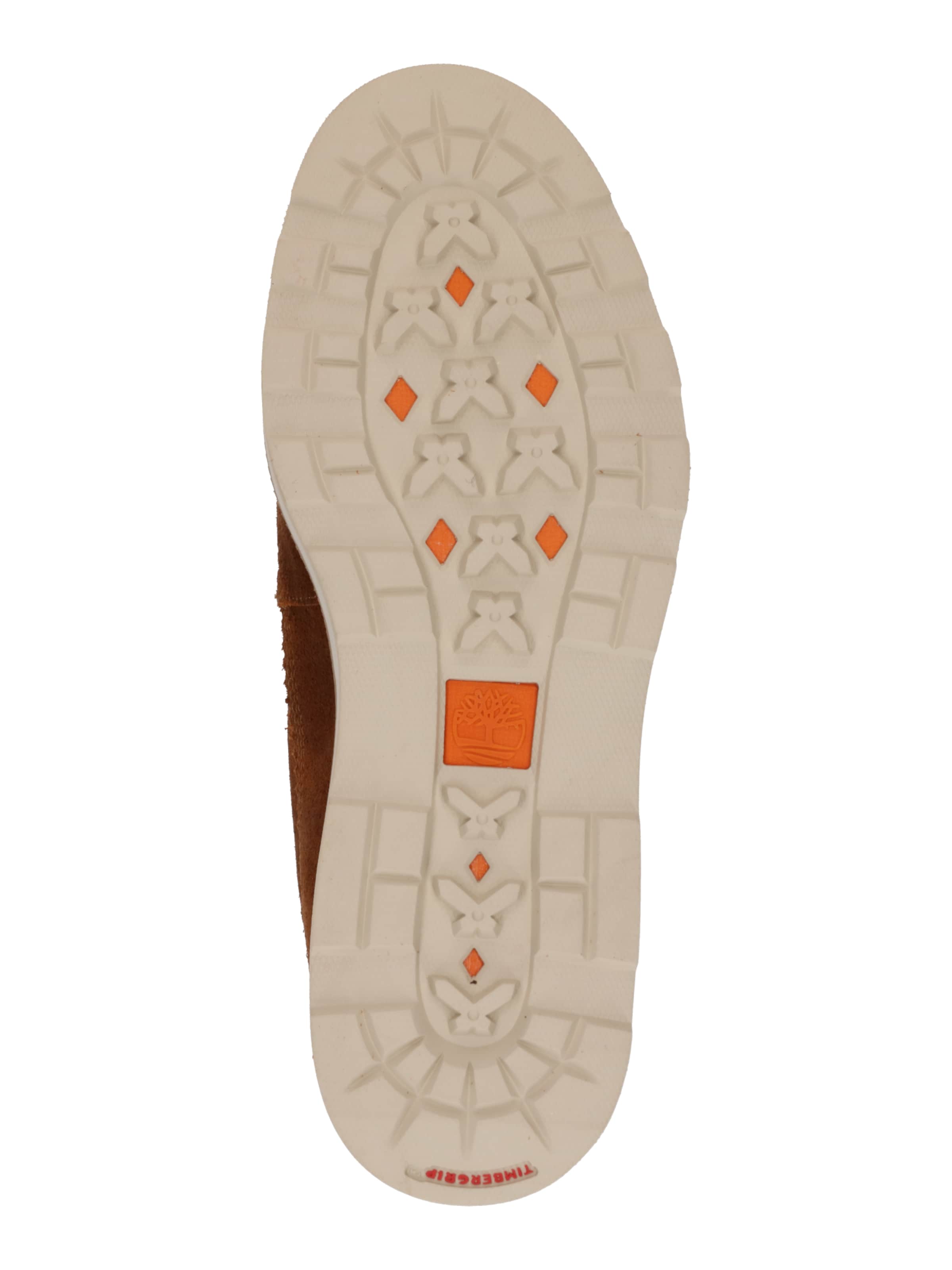 TIMBERLAND Боти с връзки в кафяво