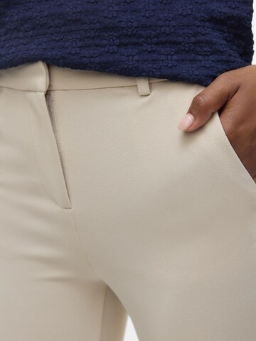 VERO MODA Regular Hose 'ZAMIRA' in Beige
