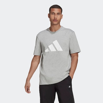 ADIDAS PERFORMANCE Performance shirt in Grey: front