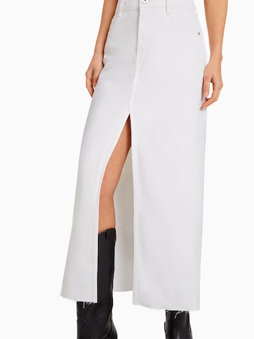 Jupe Bershka en blanc