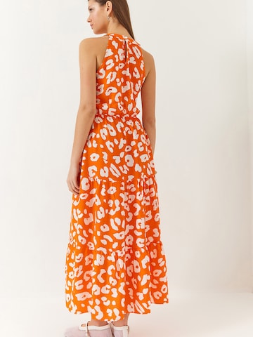 Robe d’été Bianco Lucci en orange