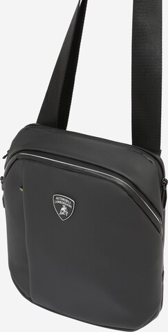 Automobili Lamborghini Taška přes rameno – černá: přední strana