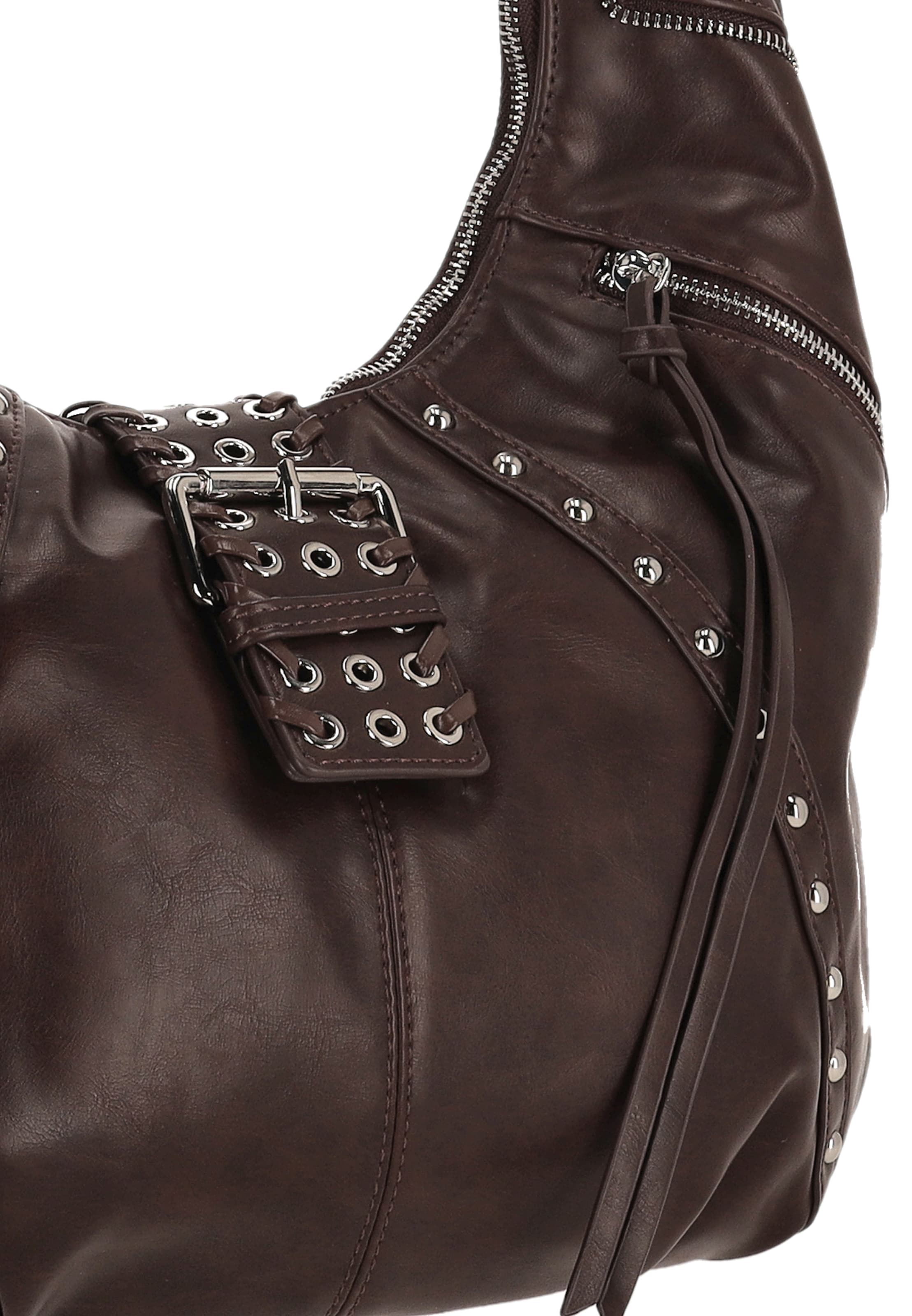 Sac bandoulière faina en marron