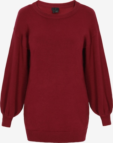 DreiMaster KlassikPulover - crvena boja: prednji dio