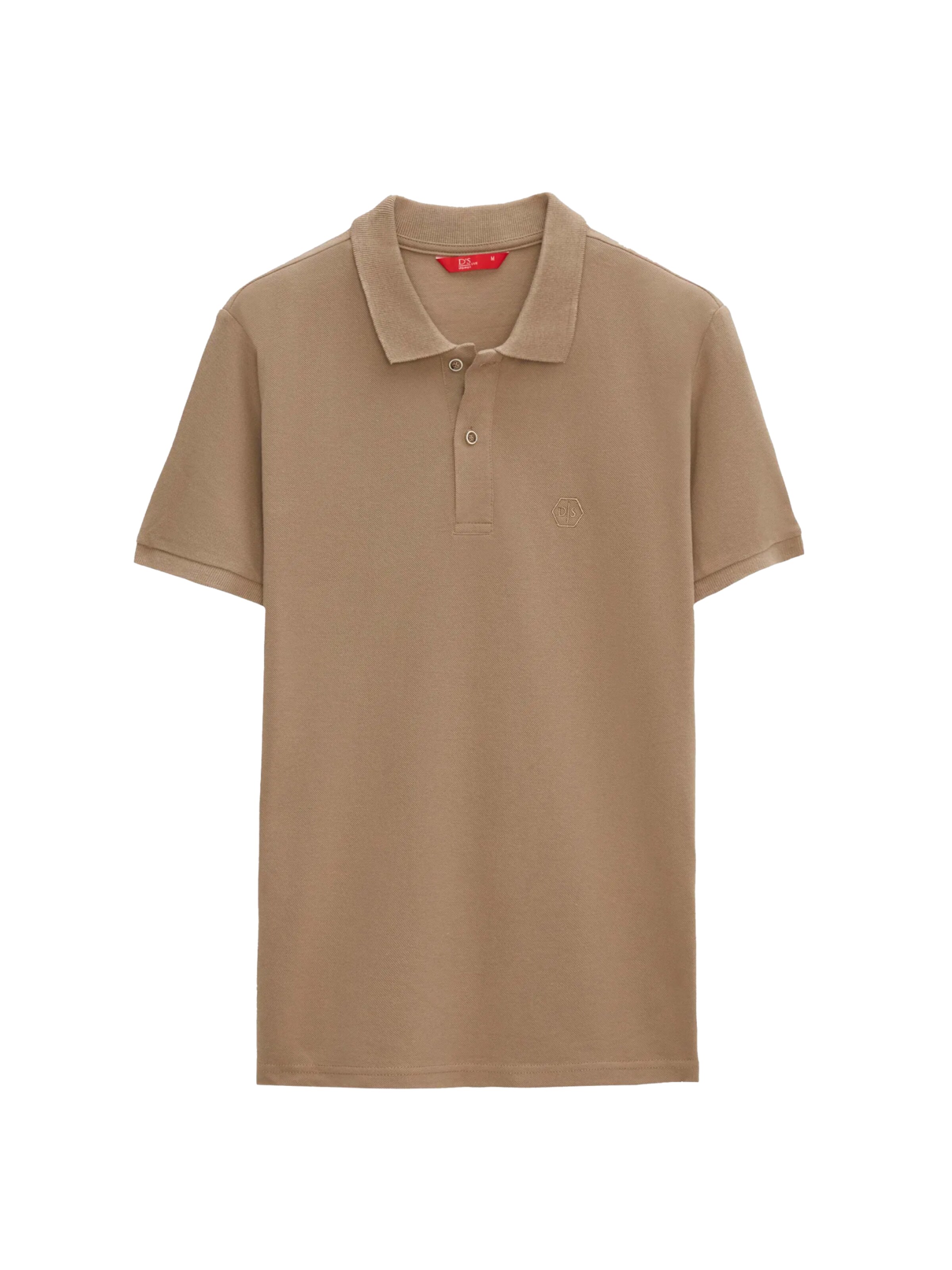 D’S Damat Shirt in Bruin: voorkant