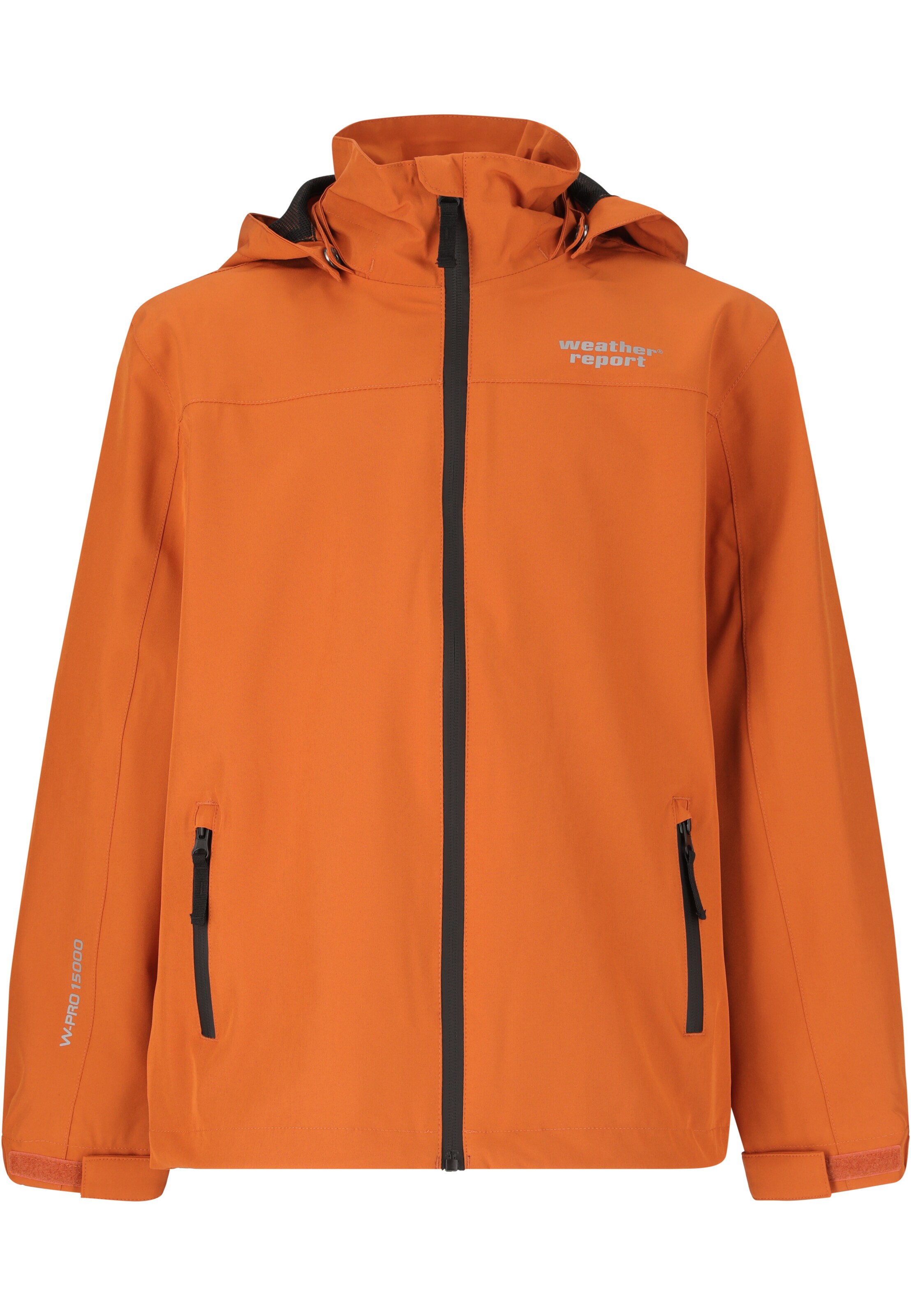 Weather Report Weatherproof jacket 'Borise Jr.' in Orange: front