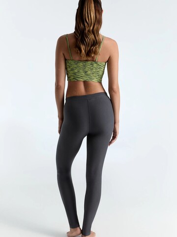 Leela COTTON Skinny Leggings in Grey