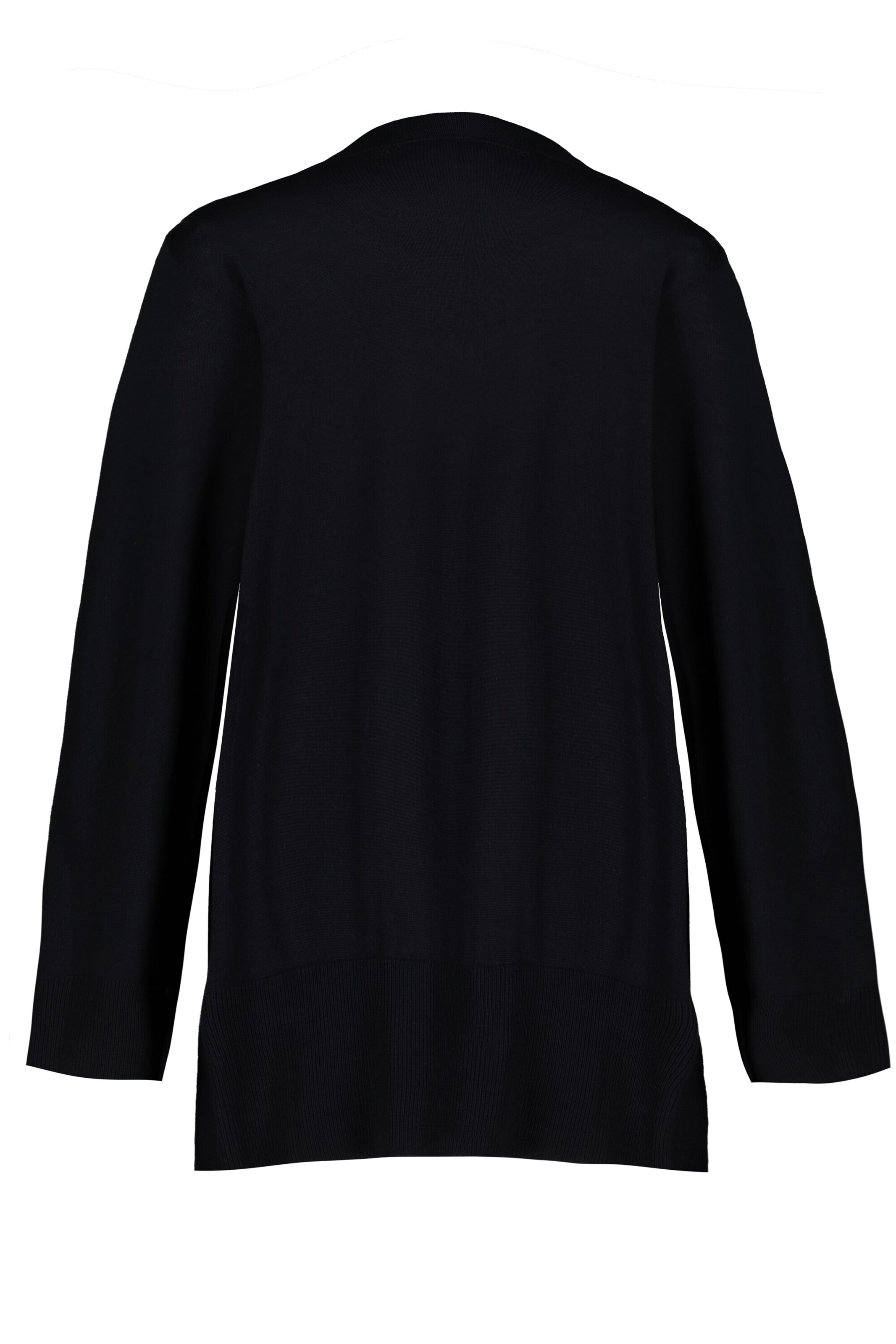 Ulla Popken Gebreid vest in Blauw