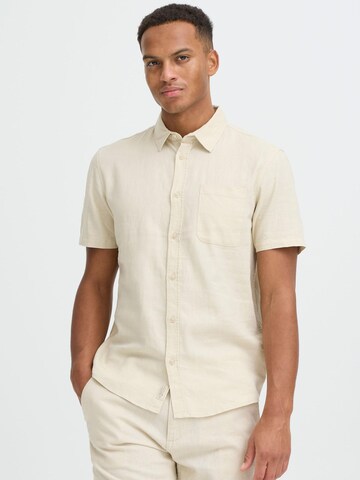 BLEND Regular Fit Leinenhemd ' BHLins ' in Beige