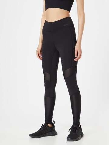 BJÖRN BORG Regular Sports trousers in Black: front