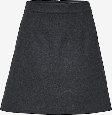 SELECTED FEMME Rok in Grijs: voorkant