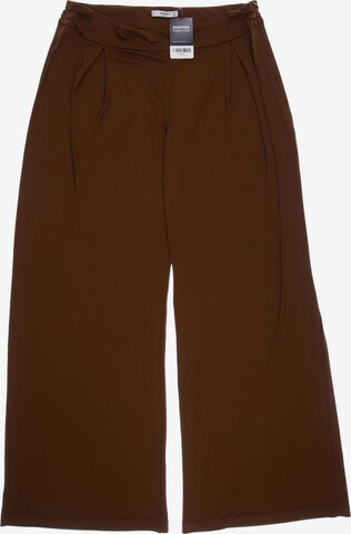 VIOLETA by Mango Pants in XL in Brown: front