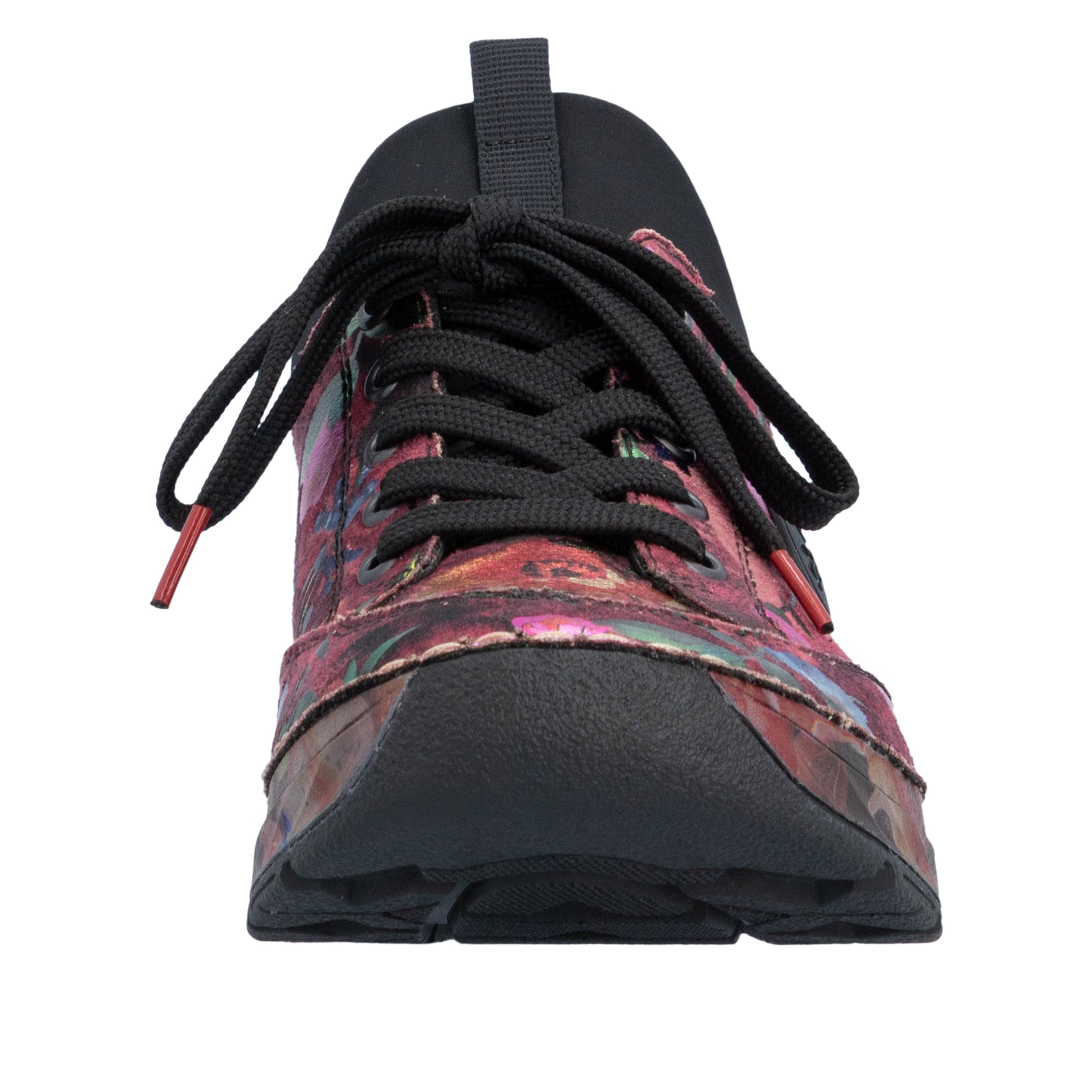 Baskets basses Rieker en rose