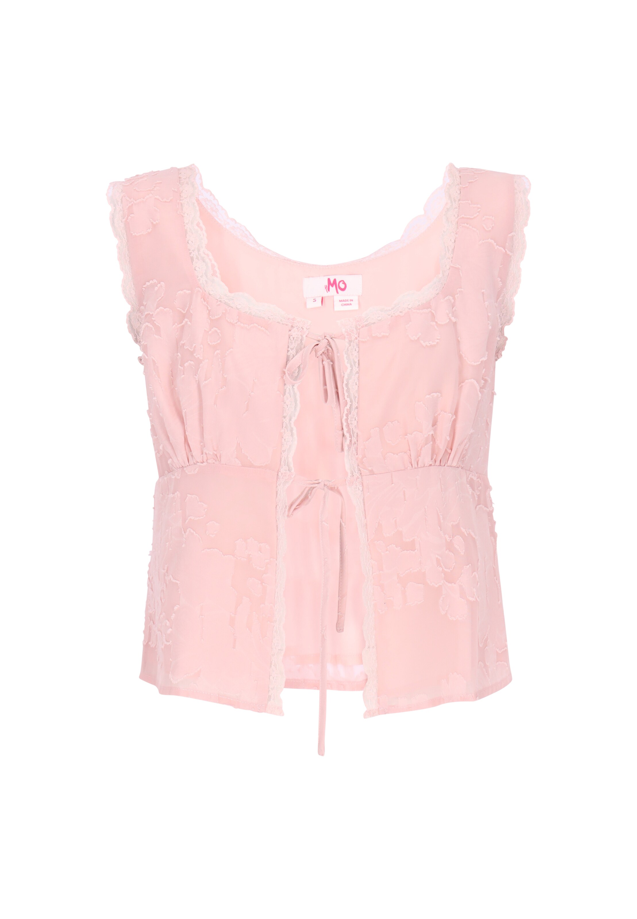 MYMO Top en XS en rosé, Vista del producto