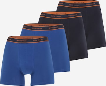 Boxers TOM TAILOR en bleu : devant