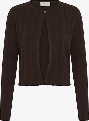Cream - Cárdigan 'CRPeloa' en marrón: frente