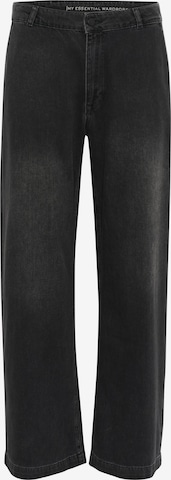 Jean 'Malo' My Essential Wardrobe en noir : devant