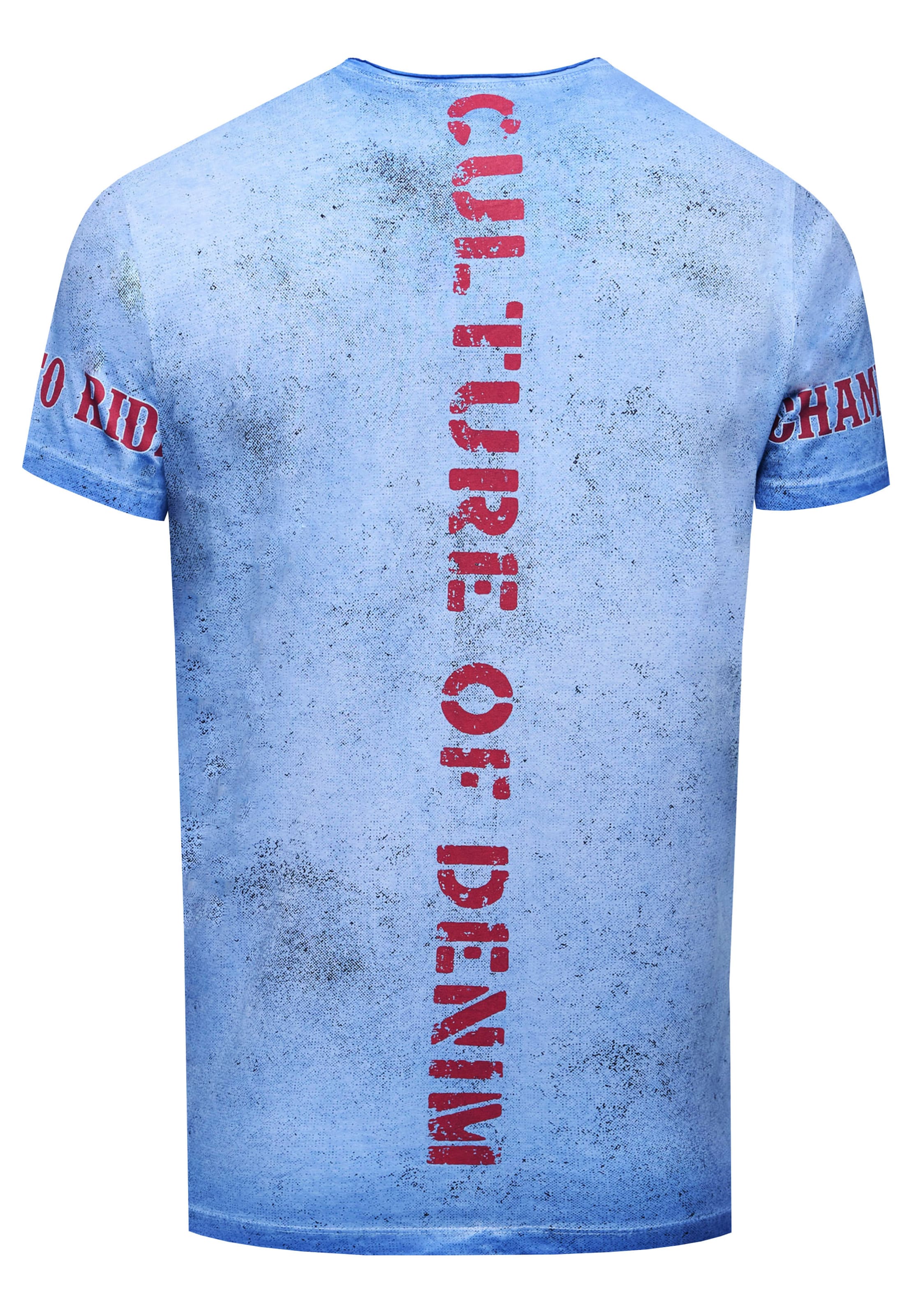 Rusty Neal T-Shirt in Blau