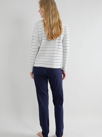 Pijama 'Zaria' de la TOM TAILOR pe albastru