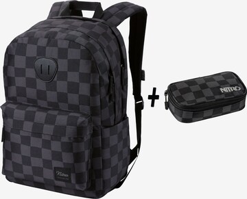 Sac à dos NITRO en noir : devant