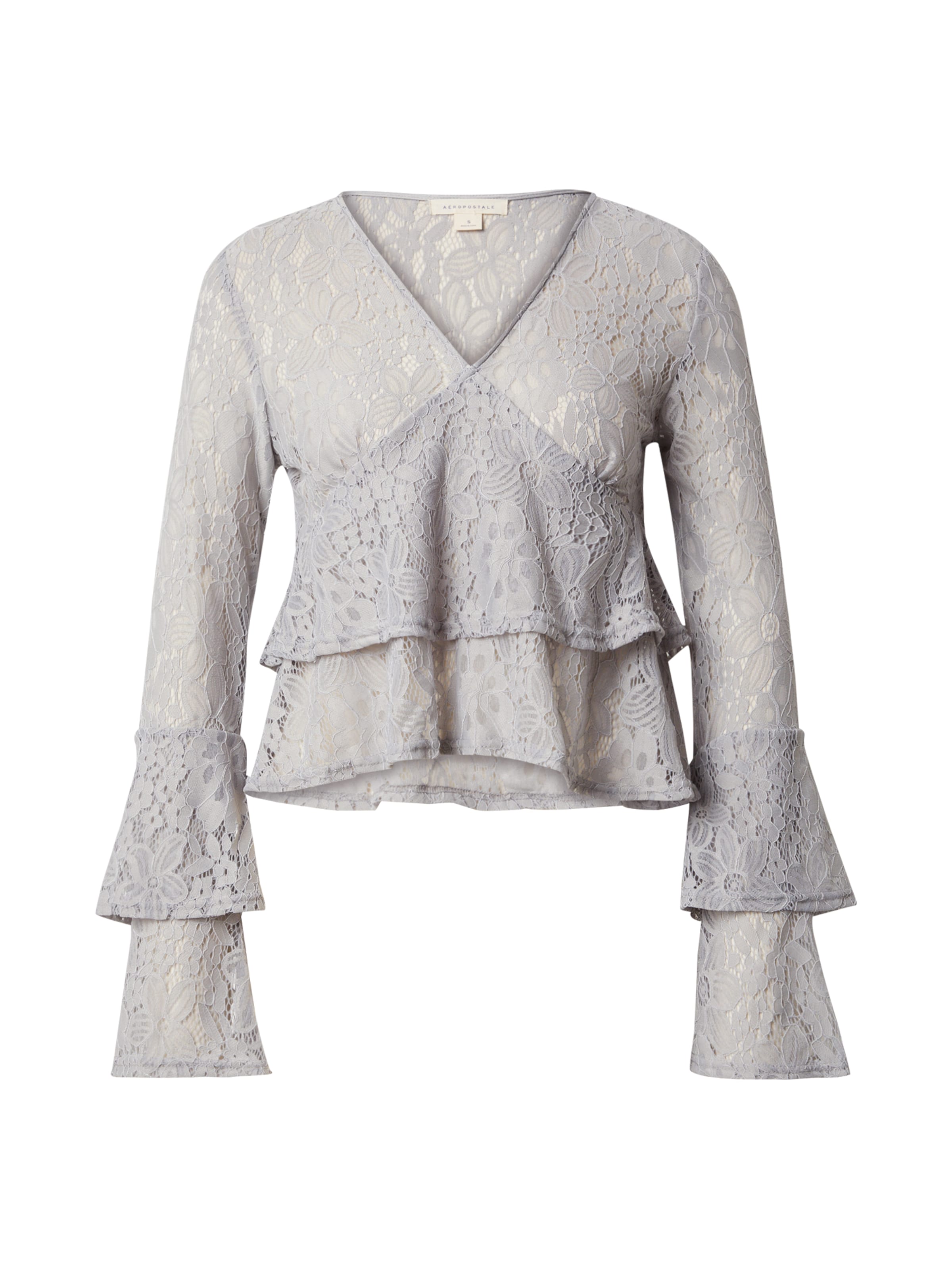 AÉROPOSTALE Blouse in Grey: front